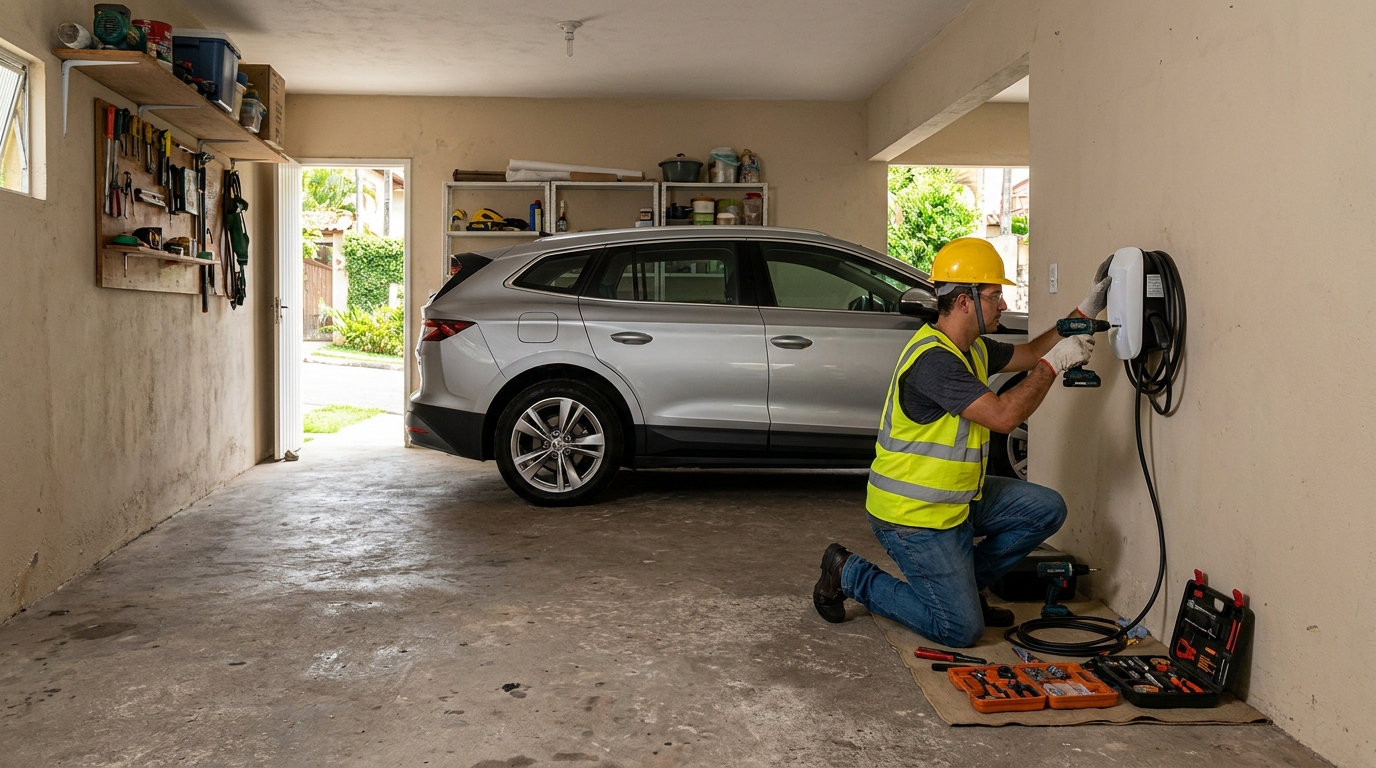 Instalação em Garagem ou Condomínio no Centro, Sorocaba‑SP